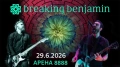 Билети за концерта на Breaking Benjamin - 29.06.2026 (2 броя), снимка 1