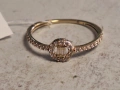 Дамски златен пръстен 1,02гр., снимка 2