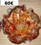 Стъклени кошнички,пепелници,преспапиета от 60-те, снимка 2