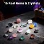 Нов Детски комплект за разкопки с 16 истински кристала и камъка 6 години подарък, снимка 3