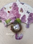 Люляково чадърче закачалка 💜🌿💜🐞🌿💜, снимка 2
