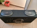 Бас каса по поръчка Alpine + елипси Pioneer + усилвател Thunder – готов комплект, снимка 4