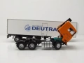Volvo F12 Sattelzug Deutrans 1980 - мащаб 1:43 на Premium ClassiXXs моделът е нов в кутия, снимка 4