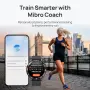 Спортен смарт часовник mibro GS Pro2 с Dual Band GPS и AMOLED, снимка 3