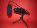 Sandberg Condenser USB Microphone 126-09 Кондензаторен Студиен Микрофон Стрийм Гейминг PC, снимка 8