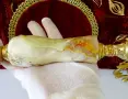 Троен свещник,бронз,оникс,позлата,барок,Луи XV. , снимка 8