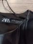 Кожена Рокля Zara, снимка 2