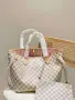 Дамска чанта Louis Vuitton Neverfull, кожа, снимка 4