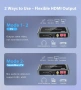 HDMI Audio Extractor HDMI аудио екстрактор сплитер HDMI+Toslink SPDIF+Coaxial Dobly Atmos 7.1, DTS, снимка 6