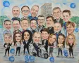Рисувам ръчно КАРИКАТУРИ, ШАРЖ с пастели и моливи., снимка 8