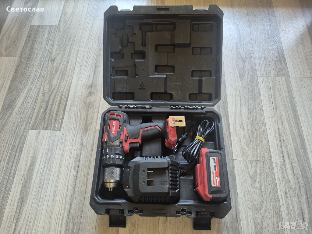 Акумулаторна ударна бормашина Raider Industrial RDI-CDB01, снимка 1