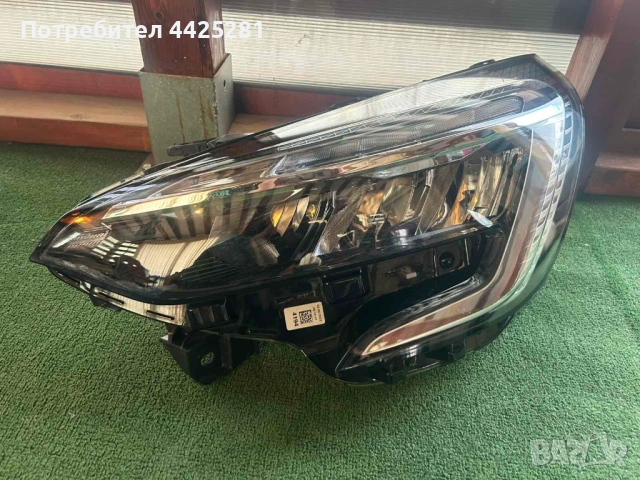 фар ляв Renault Clio V led pure vision 2019-2023 г. #548S. 260609987R, снимка 2 - Части - 54159507