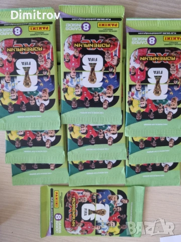 Panini World cup 2026 - пакети 10 броя