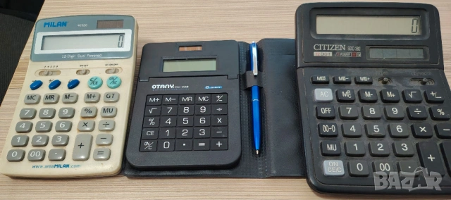 Kалкулатор Citizen SDC 382 и Migin 40920,12 Digit,Dual powered, снимка 2 - Друга електроника - 54509250