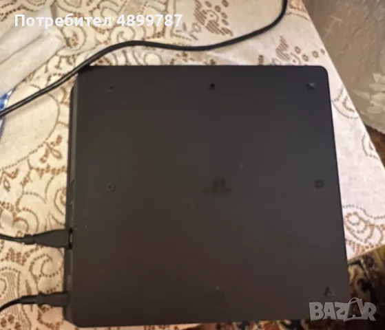 Продавам PS 4 slim с 2 бр. джойстика и станция за зареждане, снимка 9 - PlayStation конзоли - 55436441