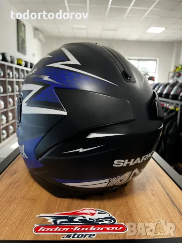 Мото каска SHARK SPARTAN 1.2 A.Parasoll WSBK Replica,L 59-60 см. очила 179 €, снимка 6 - Аксесоари и консумативи - 55656619