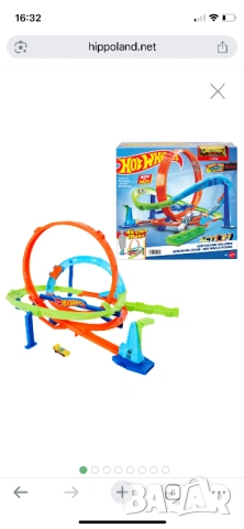 Писта Hotwheels с количка 