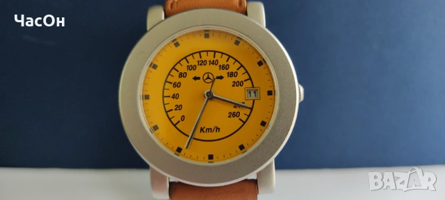 Ефектен, колекционерски часовник Mercedes-Benz, снимка 2 - Мъжки - 54235962