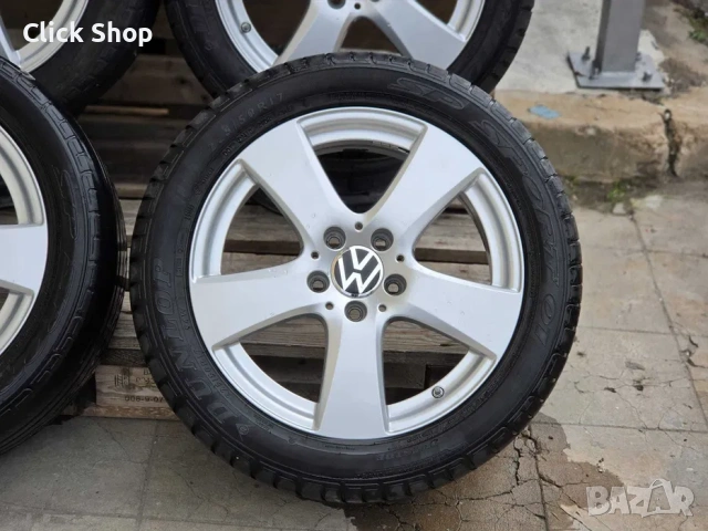 5х112 Джанти 17 цола VW Golf Caddy Passat Touran 5x112 Фолксваген Тоуран Кади Голф Пасат, снимка 5 - Гуми и джанти - 54781517