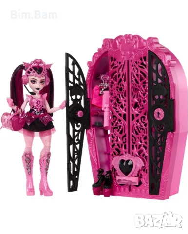 Разпродажба ! Оригинална кукла Monster High Monster Mysteries - Draculaura / Дракулора / 19 изненади, снимка 2 - Кукли - 55394133