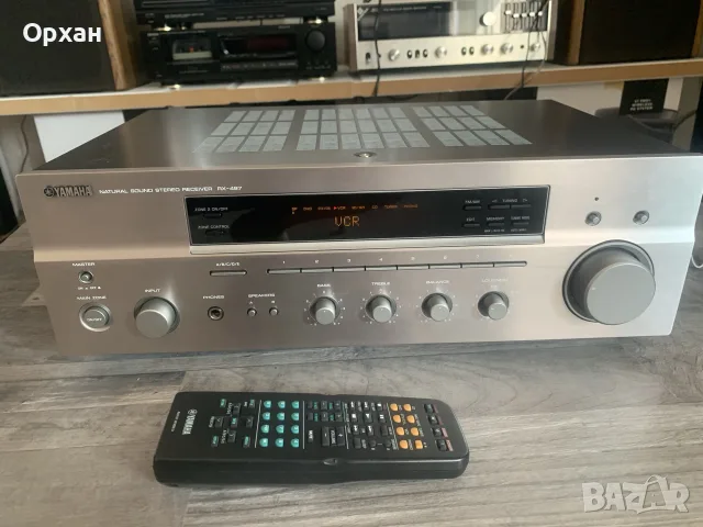 Продавам Стерео Рисивър Yamaha Natural Sound RX-497 (Титан)