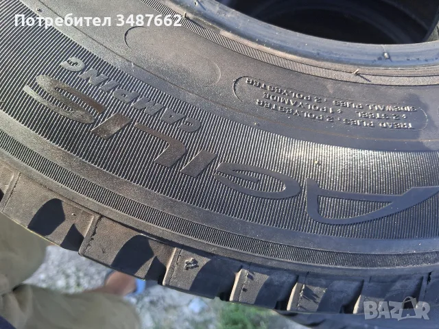 215 70 15 С Michelin за БУС 2бр всесезонни , снимка 6 - Гуми и джанти - 55617652