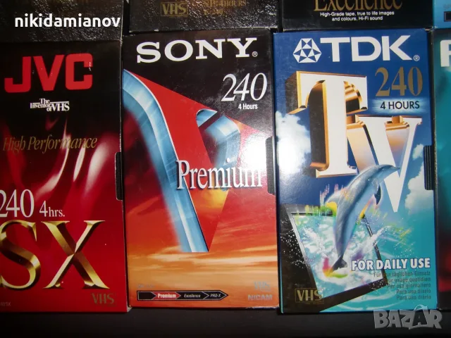 Продавам VHS видеокасети като нови, снимка 5 - Плейъри, домашно кино, прожектори - 55382923