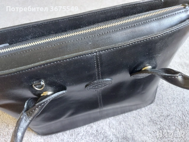 Дамска кожена чанта Tod's D bag , снимка 3 - Чанти - 55222520