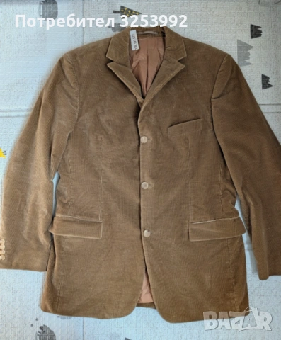 Джинсово спортно сако Hugo Boss Corduroy Velvet Blazer Jacket
