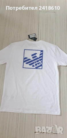 Emporio Armani EA7 Cotton Mens Size XL / 2XL НОВО! ОРИГИНАЛ! Мъжка Тениска, снимка 2 - Тениски - 54884072