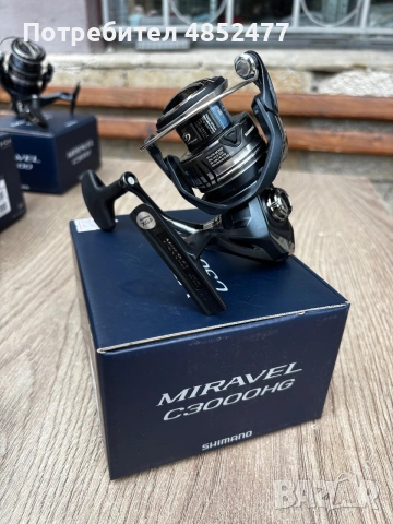 Макара ShimanoMiravelC3000HG, снимка 2 - Макари - 55174627