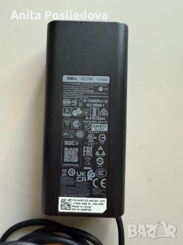 НОВО Оригинално зарядно Dell 65W | 19.5V 3.34A | 4.5mm x 3.0mm