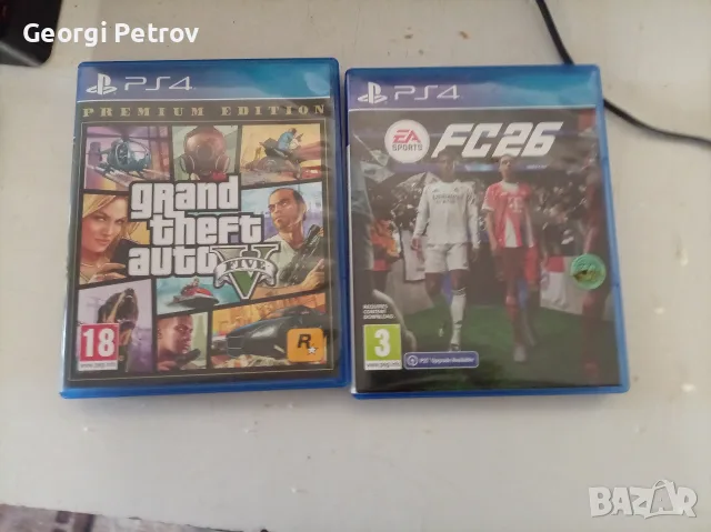 GTA 5 и FC 26 за ps4
