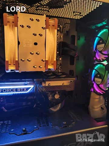 Геймърски Ryzen 7 7800X3D, RTX 4060 8GB, RAM 32GB DDR5 6000, SSD 1TB NVME , снимка 3 - Геймърски - 55512622