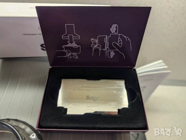 Sage Barista Express – отлично състояние, пълен комплект + екстри, снимка 16 - Кафемашини - 54090621