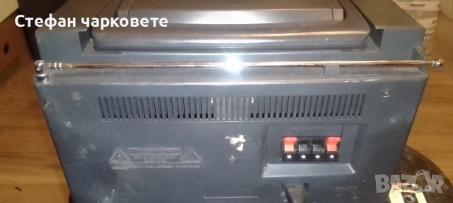 радио приемник касетофон и CD player във едно , снимка 5 - Радиокасетофони, транзистори - 54546103