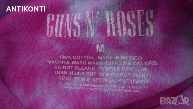 GUNS N' ROSES Тениска / Оригинален мърч, снимка 3 - Тениски - 54566564