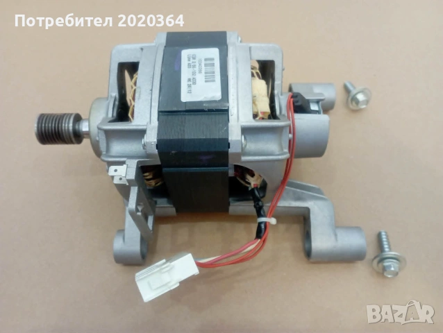 Ел. двигател / Мотор за пералня, Ремъчна шайба с ремък - INDESIT  IWC 71282 ECO, ARISTON, WHIRLPOOL, снимка 3 - Перални - 54614059