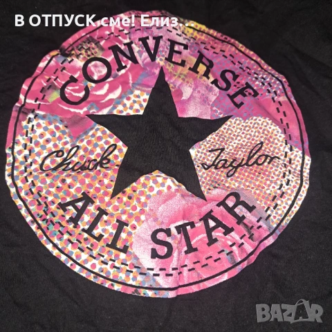 Оригинал тениска памук нова  Converse, снимка 4 - Тениски - 54245716