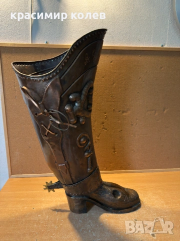 ръчно изработена медна италианска поставка за чадъри