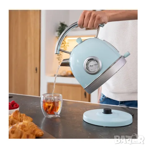 Cecotec Thermosense 420 Vintage Електрическа Кана 1.8 лт 2200 W, снимка 4 - Кани - 55304092