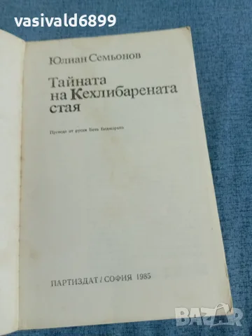 Юлиан Семьонов - Тайната на кехлибарената стая , снимка 4 - Художествена литература - 55389676
