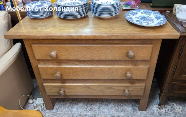 Две дъбови нощни шкафчета, снимка 10 - Шкафове - 54145841