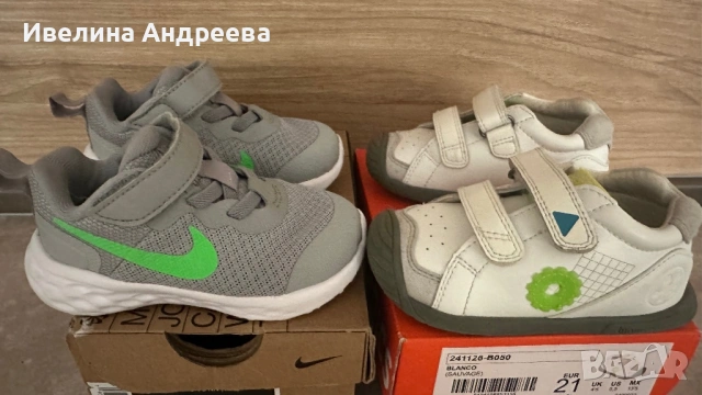 Бебешки маратонки Nike,biomechanics , снимка 5 - Бебешки обувки - 54290260