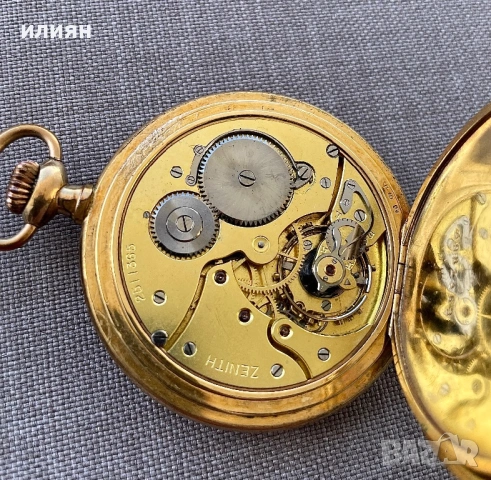 Джобен часовник. Zenith, снимка 15 - Други ценни предмети - 53759392