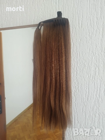 Нова естествена коса -опашка, снимка 4 - Други - 55070016