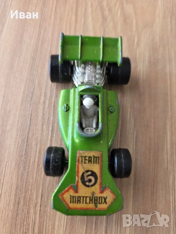 метална количка matchbox ретро формула