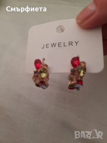 Нови нежни обеци , снимка 5 - Обеци - 50826036