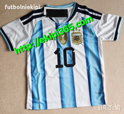 Messi 10 - Детски Екип Аржентина, снимка 3 - Детски комплекти - 55126012