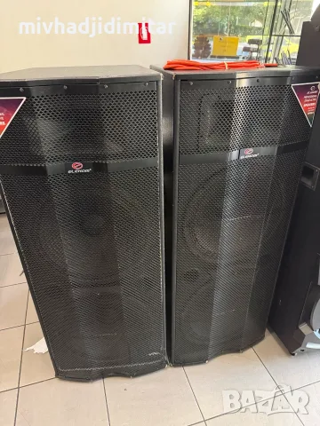 Преносими Говорители 2 броя с микрофони Elekom EK-3115 